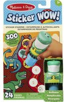 Melissa & Doug Sticker WOW! Dinosaurier Set mit Aufkleberstempel und Bastelblock - Bild 1