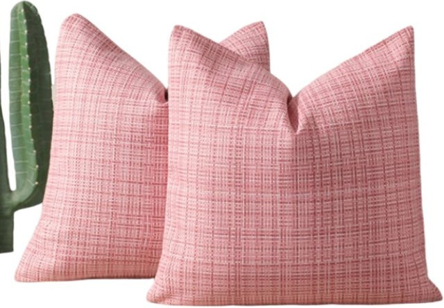 Wasserdichte Kissenbezüge für den Außenbereich von inyahome in Rosa, B/B: 45 x 45 cm - Bild 1