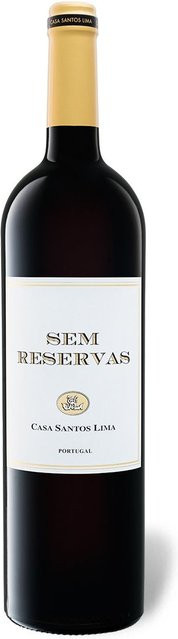 Casa Santos Lima Sem Reservas Vinho Regional Lisboa Rotwein trocken 2023 0,75 l - Bild 1