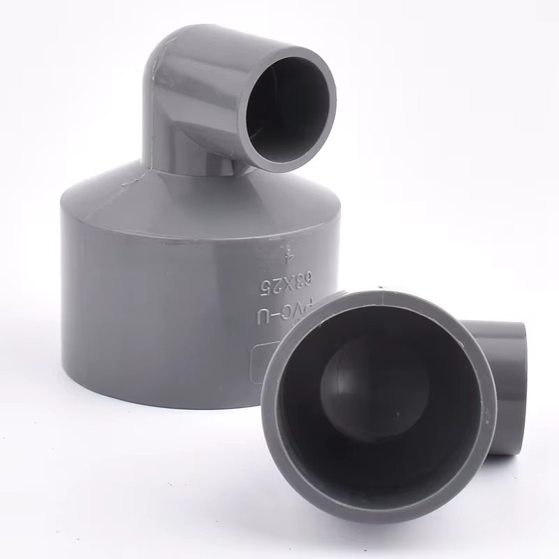 SgooHan PVC-Rohr Reduzierstück Winkelverbinder Grau für Aquarium und Gartenbewässerung 25 bis 63 mm - Bild 3