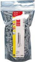 Fischer SX Plus Dübel aus Nylon in Grau, Durchmesser: 6 mm, Länge: 30 mm, 240 Stück - Bild 1