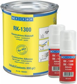Weicon RK-1300 Acrylat-Strukturklebstoff Gelb 1,0 kg - Bild 1