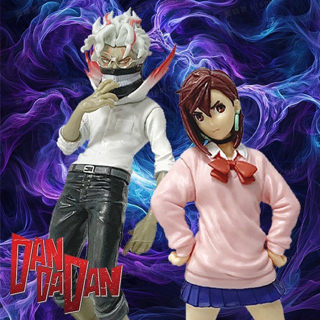 Bandai Anime Figur Dandadan Ayase Momo Takakura Ken PVC Modell Multicolor - Bild 1