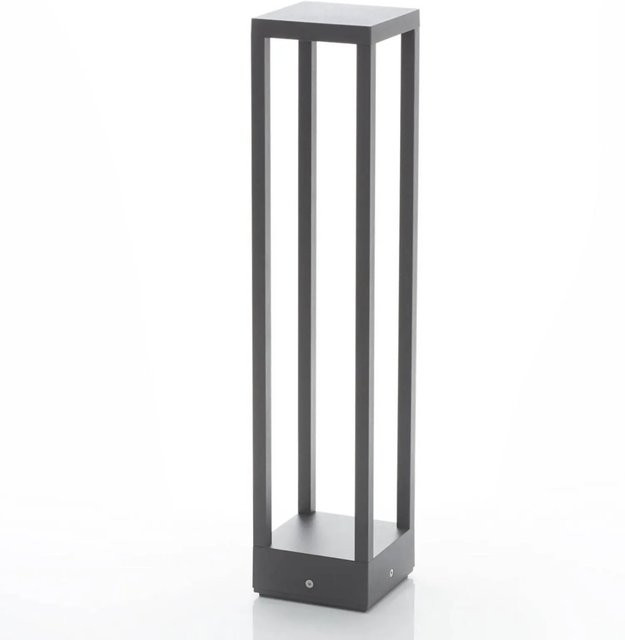 Lucande LED Außenleuchte Carlota Modern Schwarz aus Aluminium 1-flammig IP65 - Bild 1