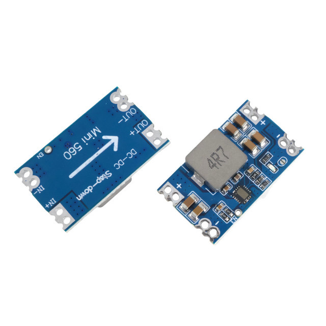 Mini560 DC-DC Step-Down-Stromversorgungsmodul mit festem Ausgang 3,3V 5V 9V 12V 5A Synchrongleichrichter effizienter Spannungsregler SMD in Blau - Bild 1