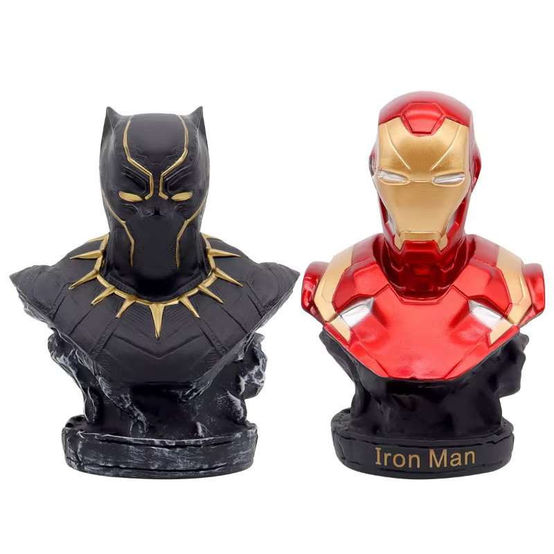 Hot Toys Iron Man Black Panther, Modell Szene Statue, 16 cm, Kunststoff - Bild 3