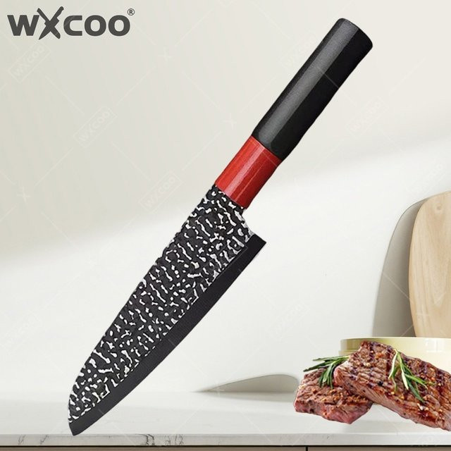 WXCOO Professionelles Santoku-Messer aus Edelstahl für die Küche - Bild 1