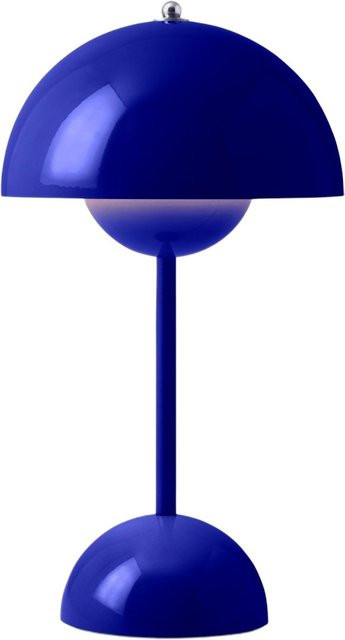 &Tradition Flowerpot VP9 Akku Tischleuchte in Blau, dimmbar und kabellos mit Touch-Funktion - Bild 1