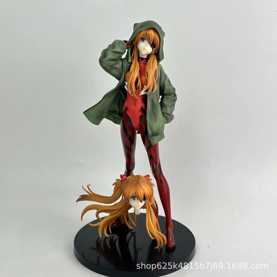 Bandai EVA Asuka Actionfigur, 24cm, PVC Modell, Bunt / Mehrfarbig - Bild 3