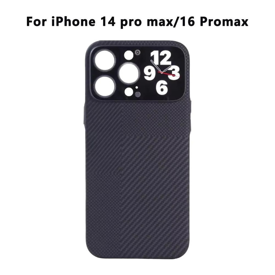 Magnetische Handyhülle für iPhone 14 Pro Max, iPhone 15 Pro Max und iPhone 16 Pro Max in Schwarz, Anti-Fingerabdruck und Anti-Drop Schutzhülle - Bild 7