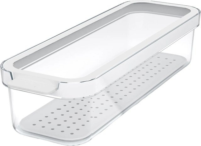 Rotho Kühlschrankorganizer Cauma Weiß und Transparent - Bild 1