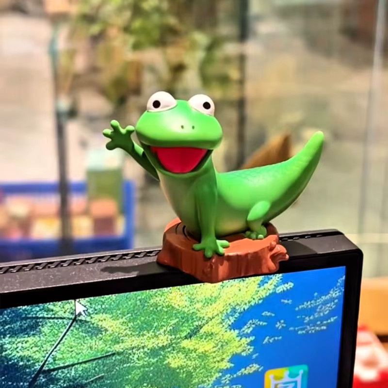 Disney Cartoon Eidechsen-Tom Blind Box, Grüne Eidechsen-Figur, Einzelfigur - Bild 2