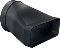 NEFF Adapterstück Z861SI0 Rohr in Schwarz, Durchmesser: 150 mm - Bild 1