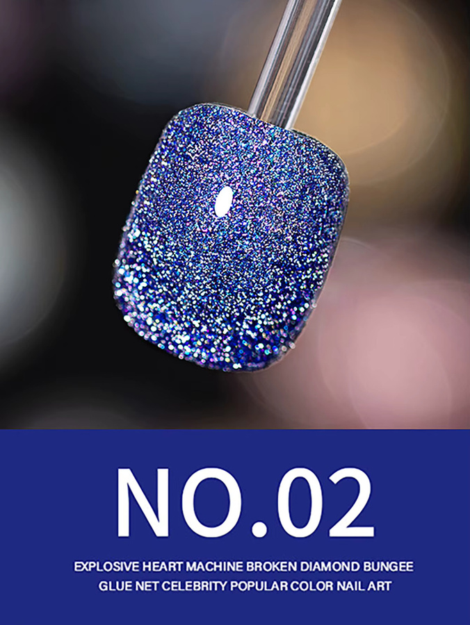 SHAKA Nagellack, Blaue Diamant, Glänzend, Damen - Bild 5