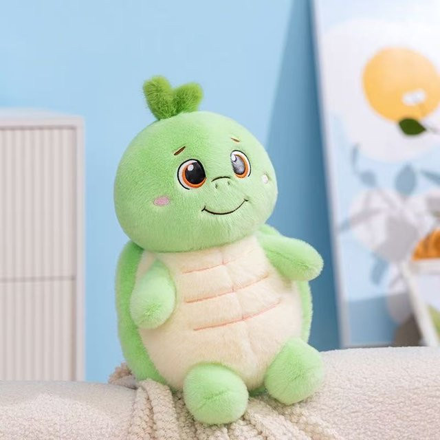 Benchuang Schildkröten Kuscheltier Plüschtier, Grün, ab 14 Jahren - Bild 1