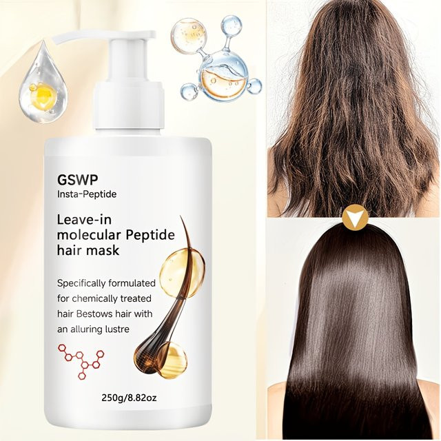 GSWP Keratin Leave-in Haarmaske, 250g, Glattes Haar - Bild 1