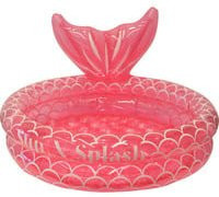 Splash & Fun Planschbecken Mermaid für Kinder, B/T/H: 90 x 55 cm - Bild 1