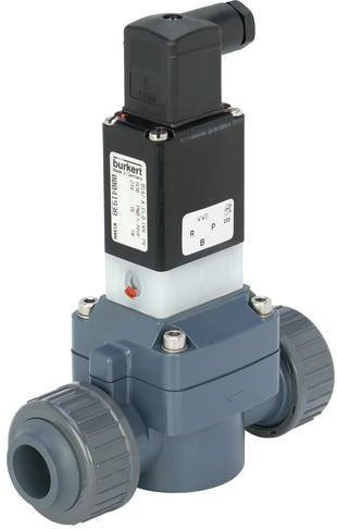 Bürkert Servogesteuertes Ventil 42126 0142 in Grau mit 230 V/AC - Bild 1
