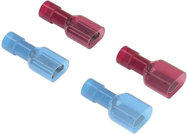 JORPETS Klemmenblock mit Federstecker aus Nylon, vollständig isolierter Nylon-Stecker und -Buchse, kaltgepresst - Bild 1