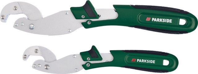 Parkside Ratsche mit Universal-Steckschlüssel-Set PRMS 21 B1 in Grün, 2-teilig - Bild 1