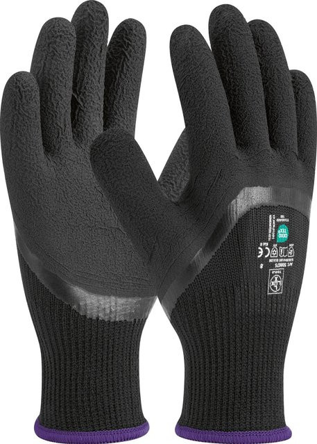LUX-TOOLS Winterhandschuh in Schwarz, Größe 7, gefüttert - Bild 1