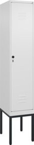 C+P Spind Classic PLUS Garderobenschrank mit 1 Abteil und Sicherheits-Drehriegel, H x B x T: 2120 x 400 x 500 mm - Bild 1