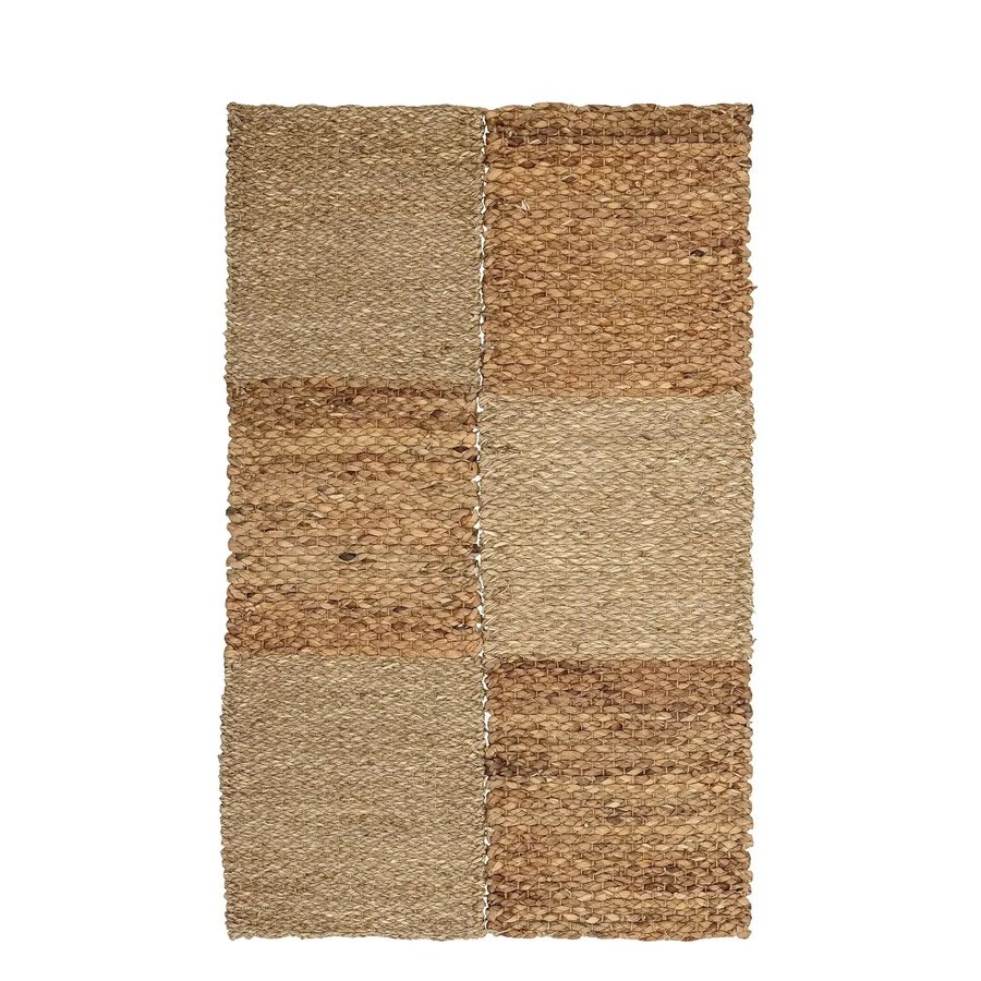 Bloomingville Teppich Seegras und Jute in Beige, rechteckig, B: 65 cm, T: 105 cm - Bild 1