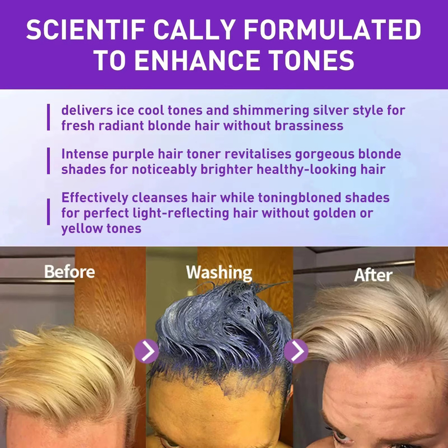 eelhoe Haarfärbeshampoo, 30 ml, für coloriertes Haar - Bild 4