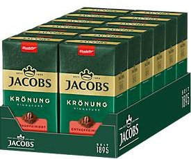 Jacobs Krönung Kaffee, entkoffeiniert, 500 g - Bild 1