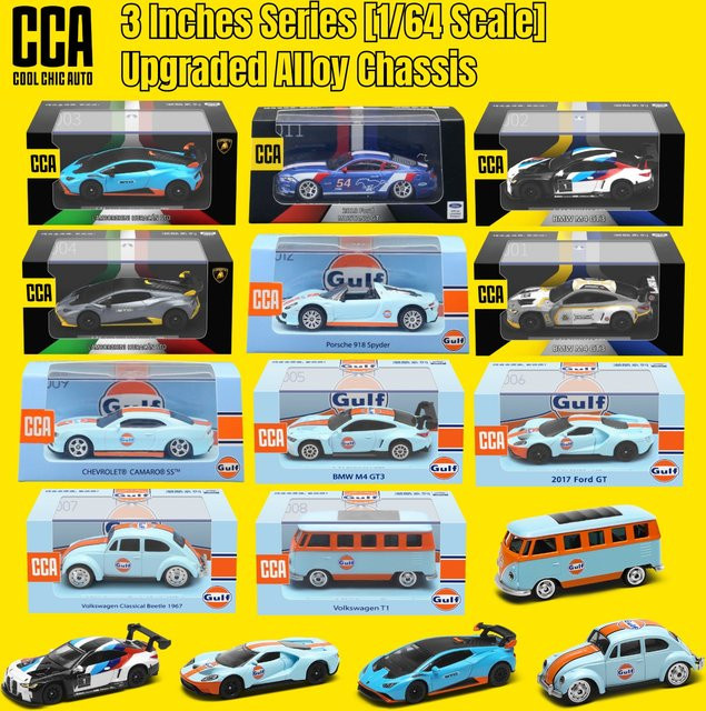 caipo Diecast Toy Car Modell, 1:64, Metall - Bild 1