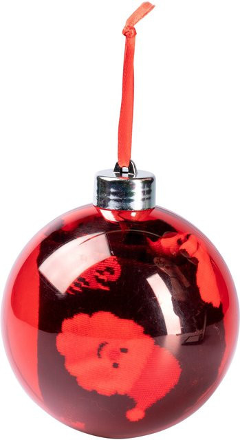 Genialo Weihnachtliche Geschenkkugel mit Weihnachtsmotiv in Grün - Bild 1