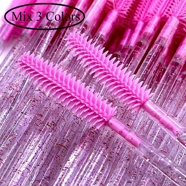 Mollie Lipper Wimpernbürsten Silikon-Gel Mascara-Applikatoren, Unisex - Bild 1