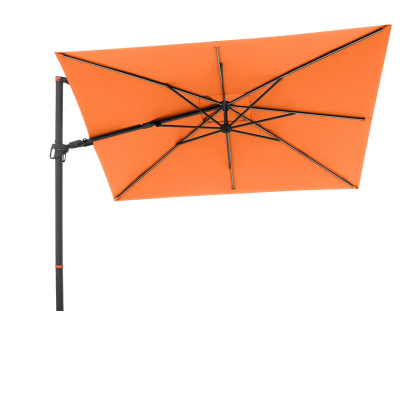 Doppler Ampelschirm MyZone Orange mit LED-Pendel und Kurbelmechanik, B/T/H: 300 x 250 cm - Bild 2
