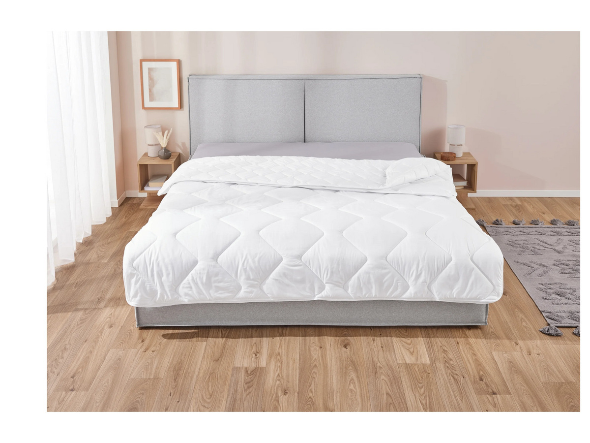 LIVARNO HOME 4-Jahreszeiten-Steppbett aus Mikrofaser, allergikerfreundlich, B/B: 200 x 220 cm - Bild 2