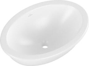 Villeroy & Boch Unterbauwaschbecken Loop & Friends oval in Weiß, B: 57 cm, T: 38 cm - Bild 1