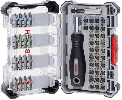 Bosch Extra Hard Schrauberbitsatz, 50-teilig, Multicolor - Bild 1