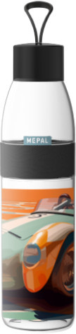 Mepal Trinkflasche mit Rennauto-Design in Multicolour, 700 ml, individuell mit Namen und Foto bedruckbar - Bild 1