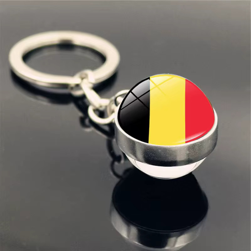 Schlüsselanhänger Noter, runde Kugel, Glas, Unisex - Bild 2