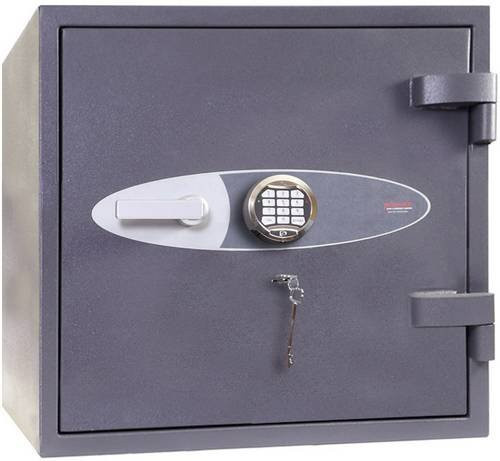 Phoenix HS6071E Planet Feuerschutztresor mit elektronischem Zahlenschloss in Grau - Bild 1