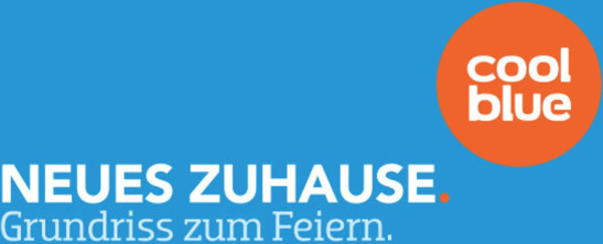 Coolblue Geschenkgutschein Neues Zuhause 50 Euro in Blau - Bild 1