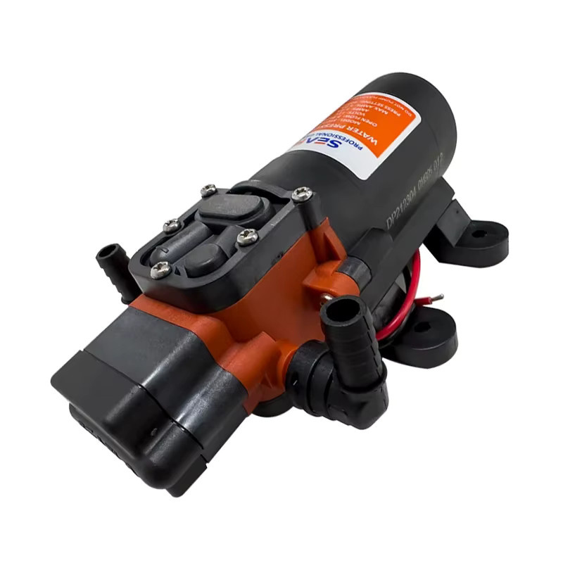 xmshxltd DC12V 40PSI Membranpumpe Booster für Wohnmobil und Boot, selbstansaugende Hochdruckpumpe für Bewässerung und Reinigung - Bild 4