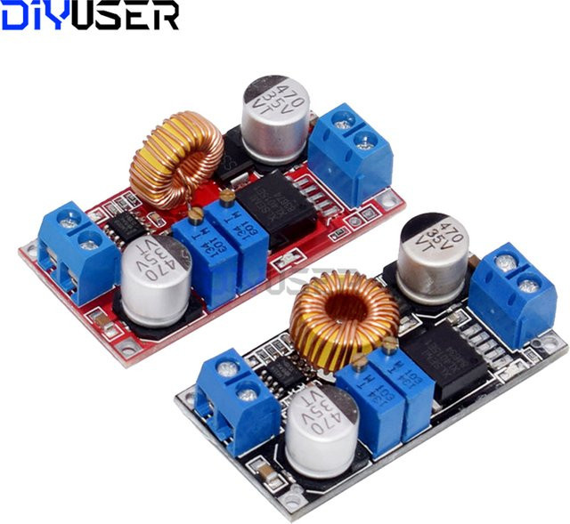 DIYUSER XL4015 5A DC-DC Step Down Buck Converter Spannungsregler mit fester Frequenz und einstellbarer Spannung - Bild 1