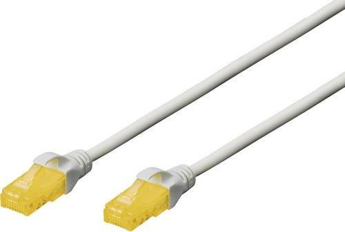 Digitus RJ45 Patchkabel CAT 6a U/UTP Ethernet LAN Kabel Grau 10,00 m - Bild 1