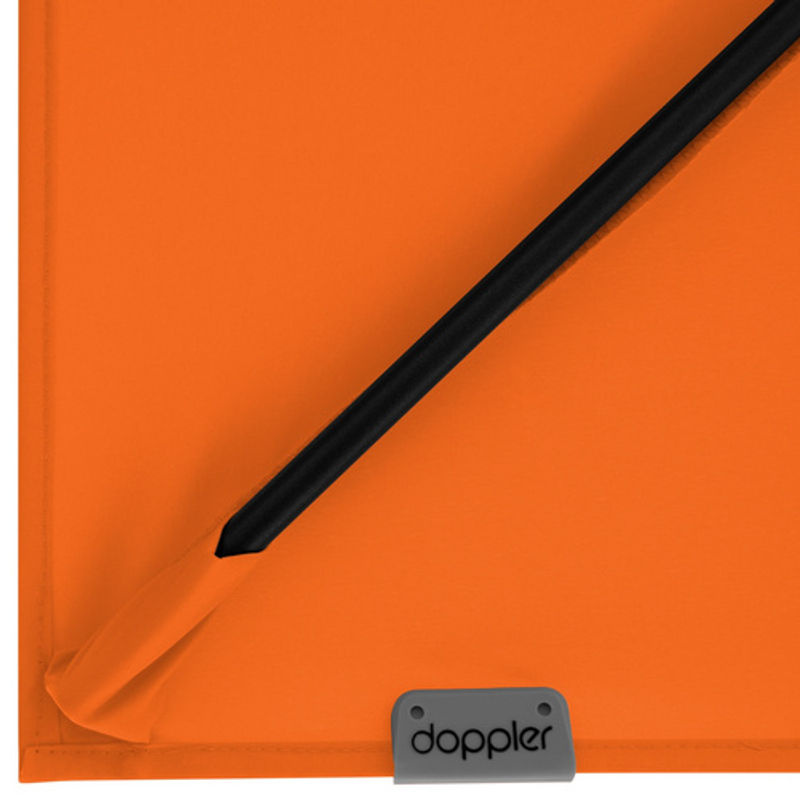 Doppler Ampelschirm MyZone Orange mit Aluminiumgestell und UV 60 Schutz, B/T: 210 x 210 cm - Bild 2