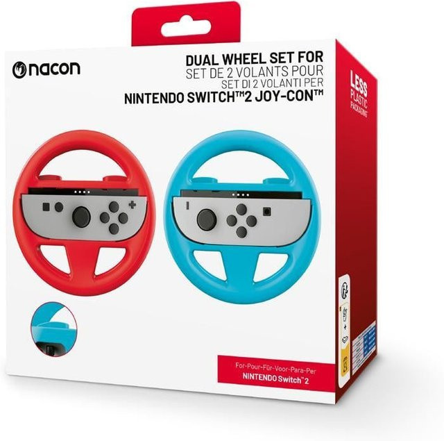 Bigben Set mit zwei Lenkrädern für Joy-Cons der Nintendo Switch 2 Konsole - Bild 1
