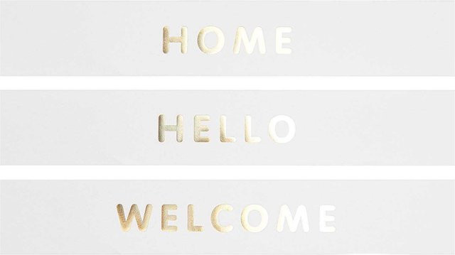Rico Design Paper Poetry Papierstreifen weiß, 3 Stück, B: 7 cm, L: 42 cm - Bild 1