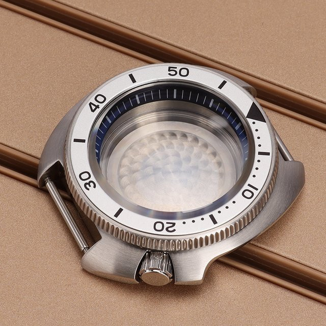 FEIYASHI Uhrengehäuse Edelstahl, Schwarz, 44 mm - Bild 1