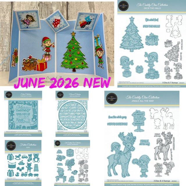 Santa's Workshop Bastelschablone für Weihnachtsspielzeug-Rahmen-Stanzformen und Prägung zur Gestaltung von Scrapbook-Papier und Grußkarten aus Metall - Bild 1