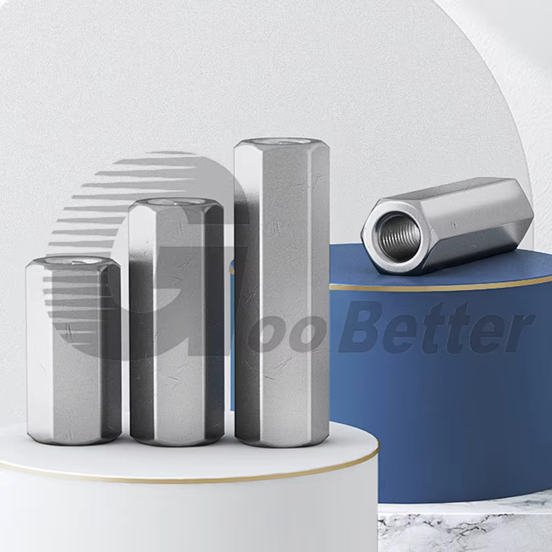 GooBetter Sechskant-Abstandshalter aus Edelstahl A2-70 in Silber, M6 M8 M10, Länge 9-100mm - Bild 2