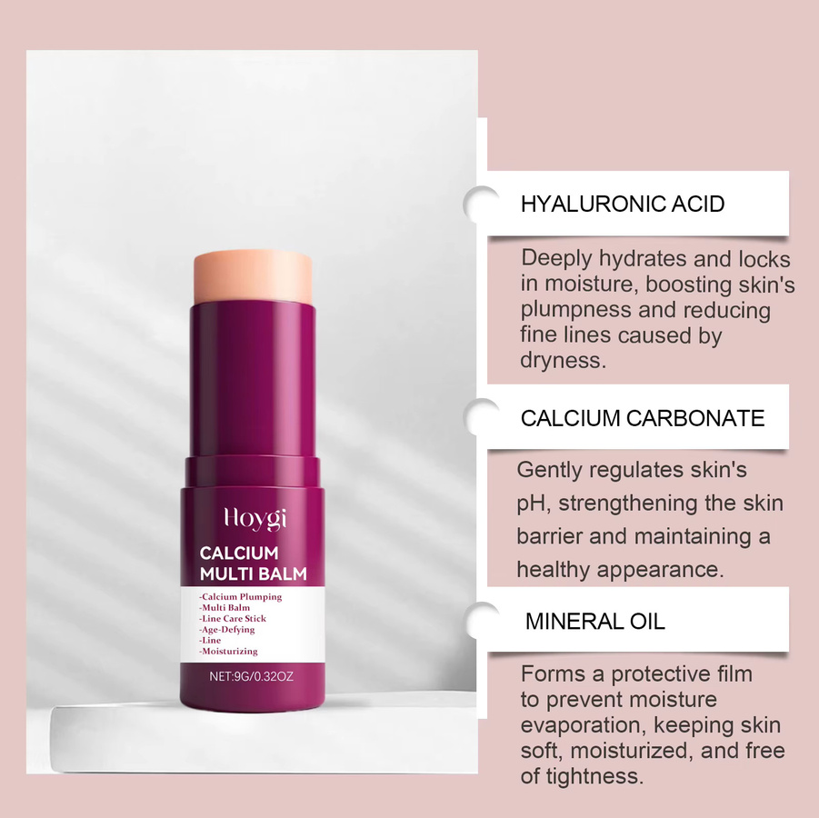 HOYGI Calcium Multi Balm, Hautpflege-Stick mit Calcium, für Gesicht, Hals und Augen - Bild 3